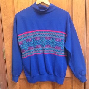 80s retro sweater